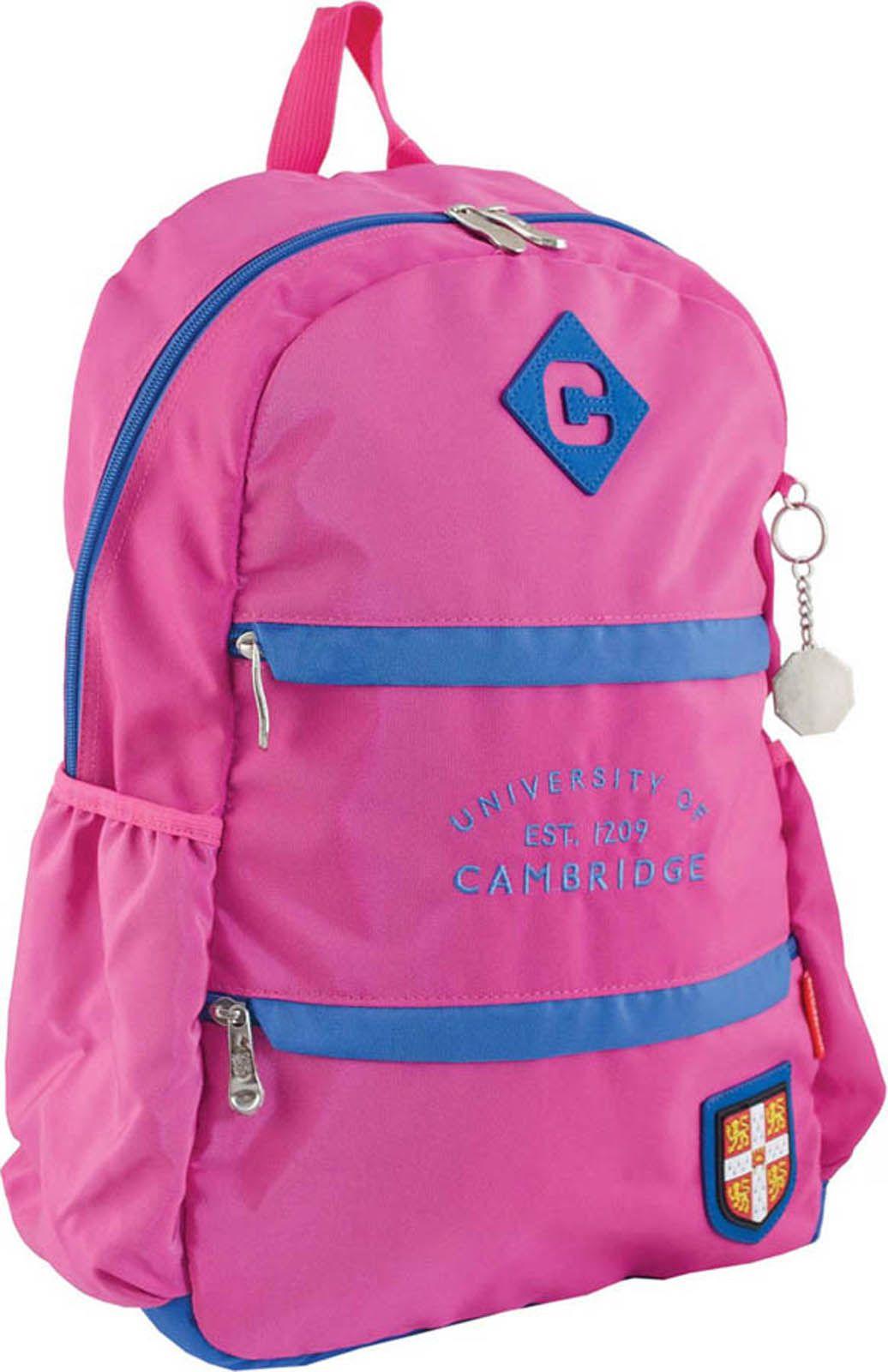 Рюкзак подростковый YES  CA 102, розовый, 31*47*16.5
