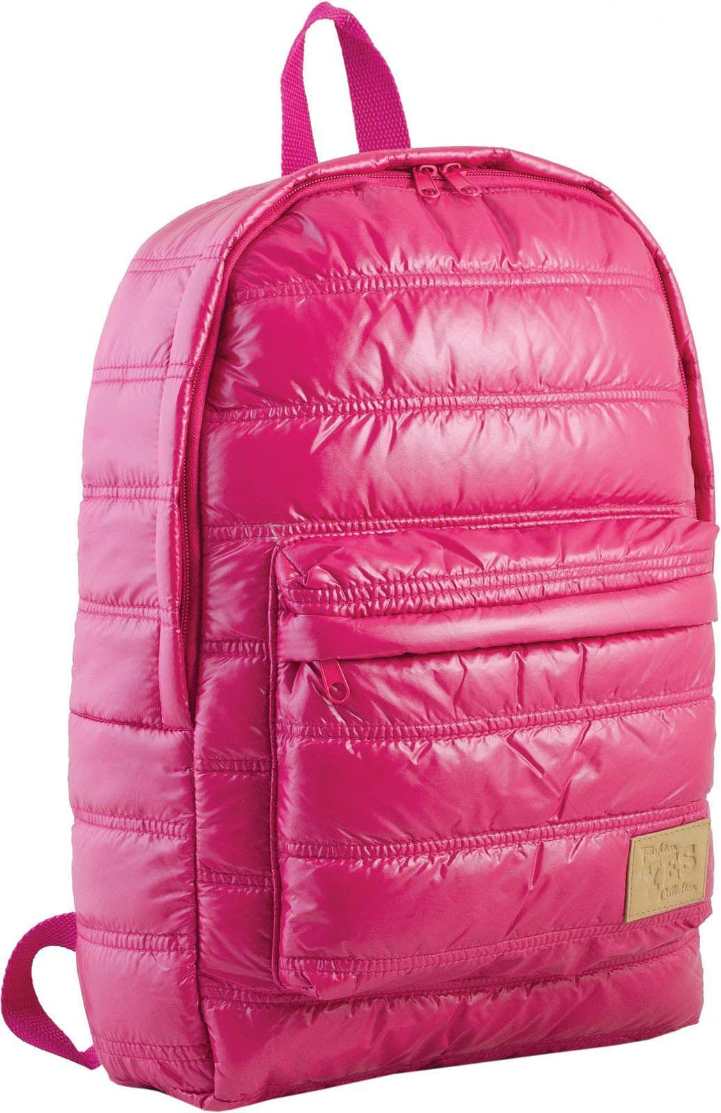 Рюкзак подростковый YES  ST-15 малиновый , 39*27.5*9