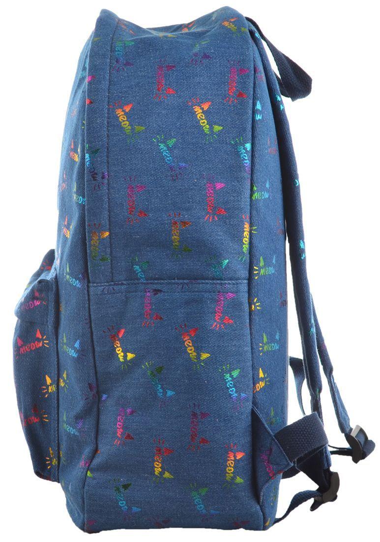 Рюкзак молодежный YES  ST-18 Jeans Meow, 41*30*13.5