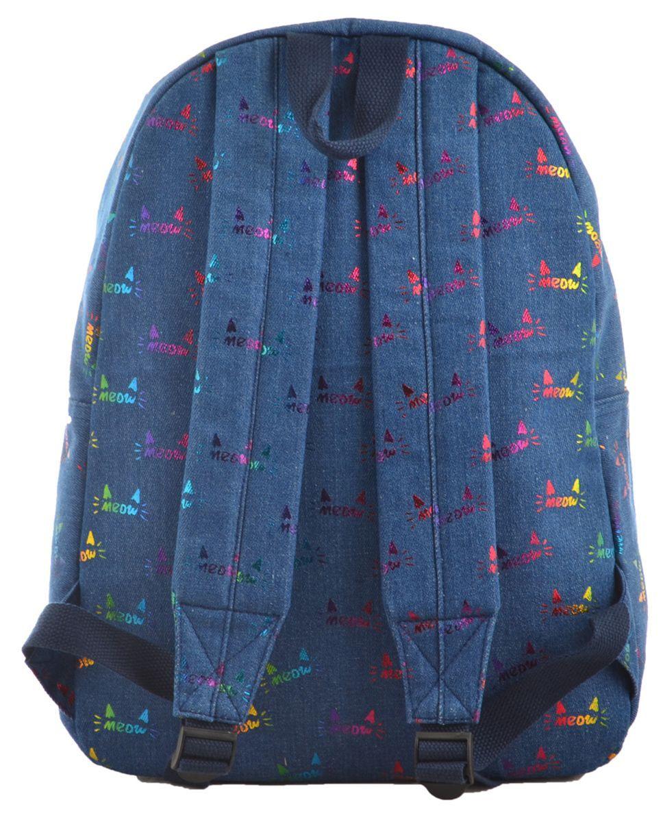 Рюкзак молодежный YES  ST-18 Jeans Meow, 41*30*13.5