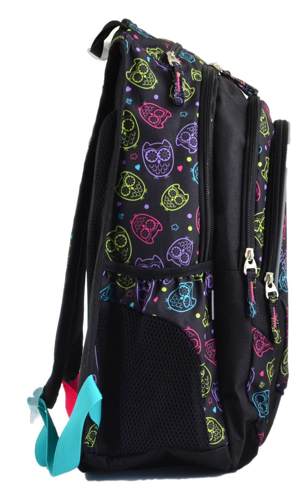 Рюкзак молодежный YES  Т-27 OWLS, 46*37*20