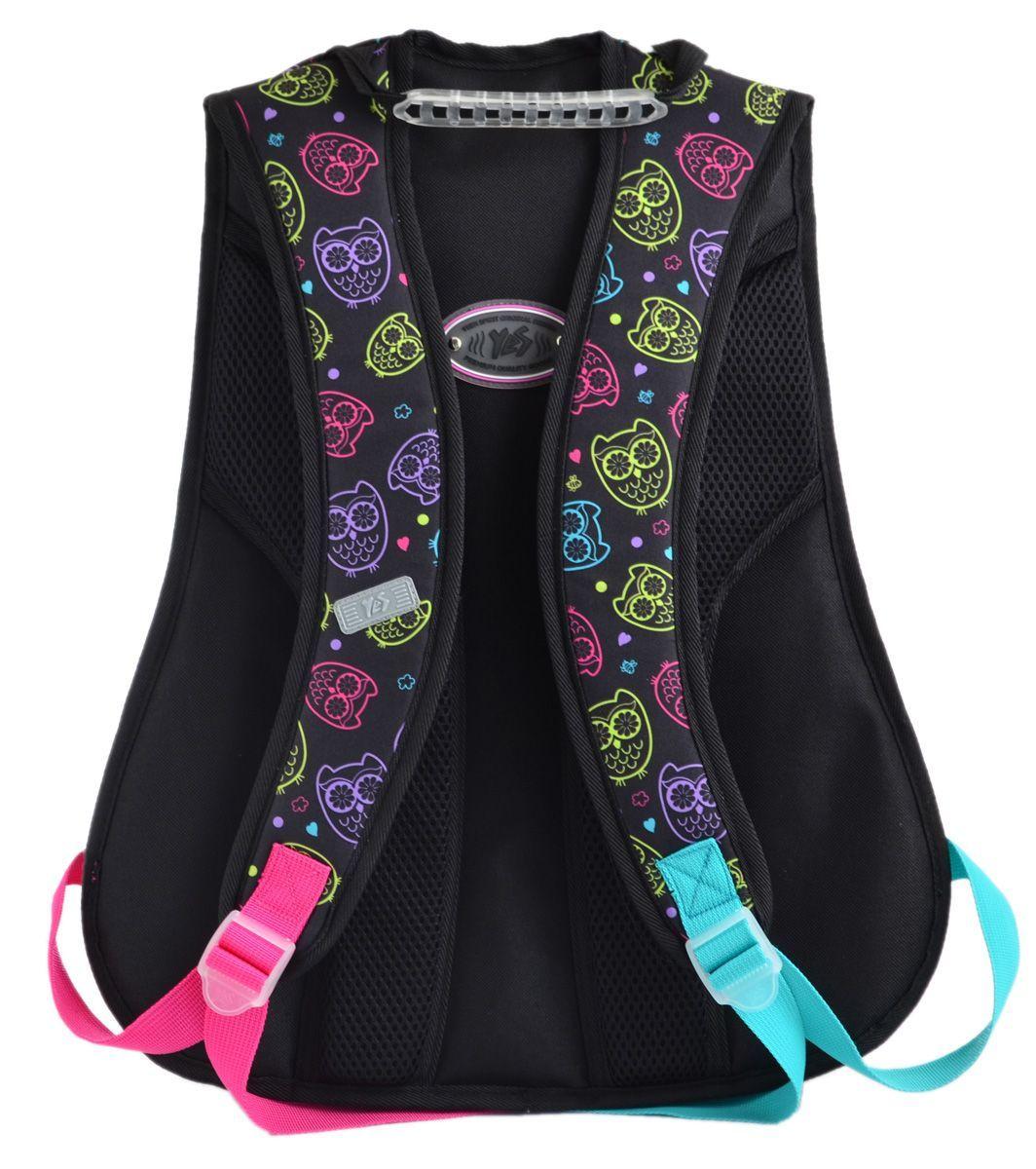 Рюкзак молодежный YES  Т-27 OWLS, 46*37*20