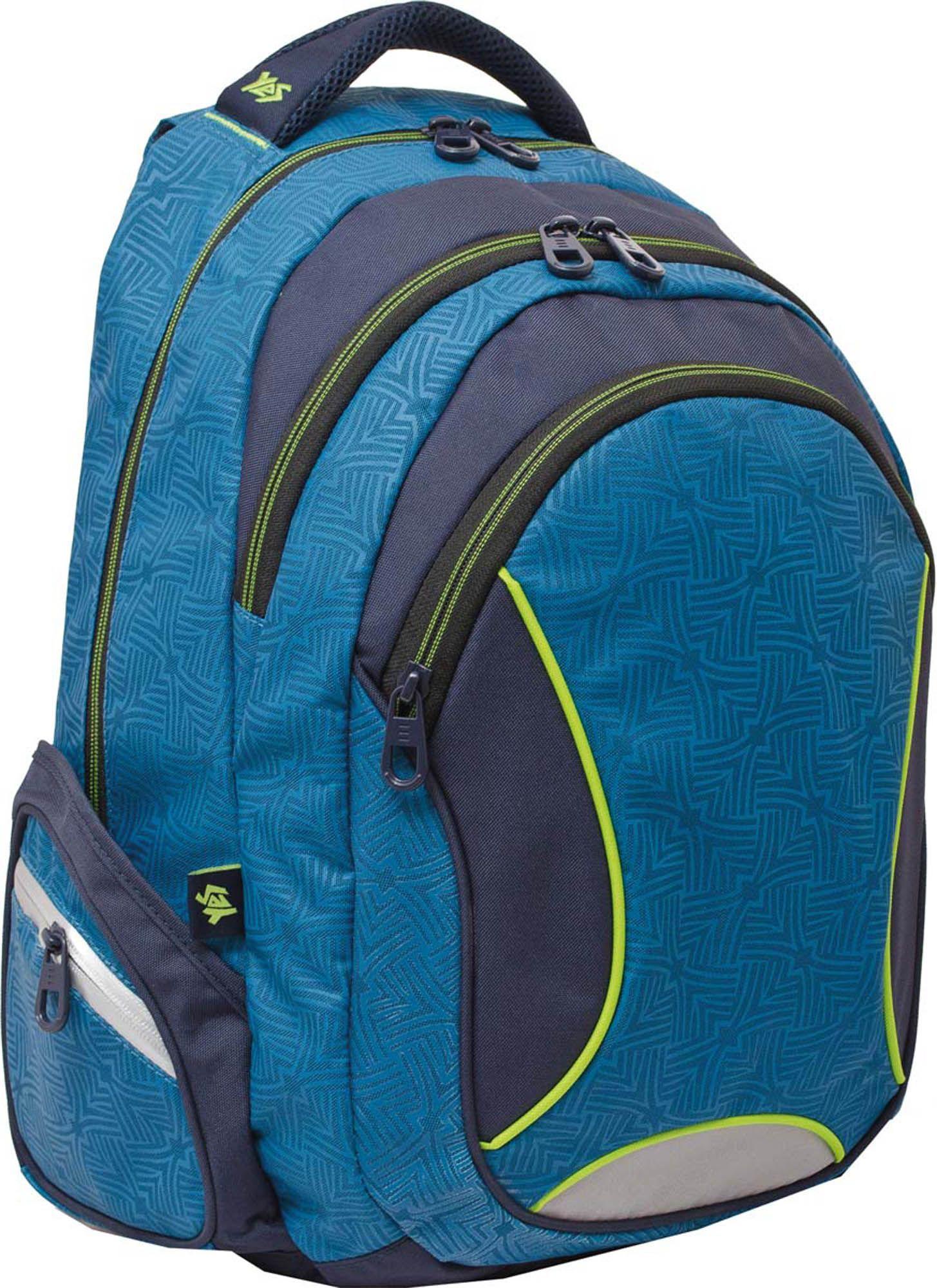 Рюкзак подростковый YES  Т-24 "Navy", 42*32*23см