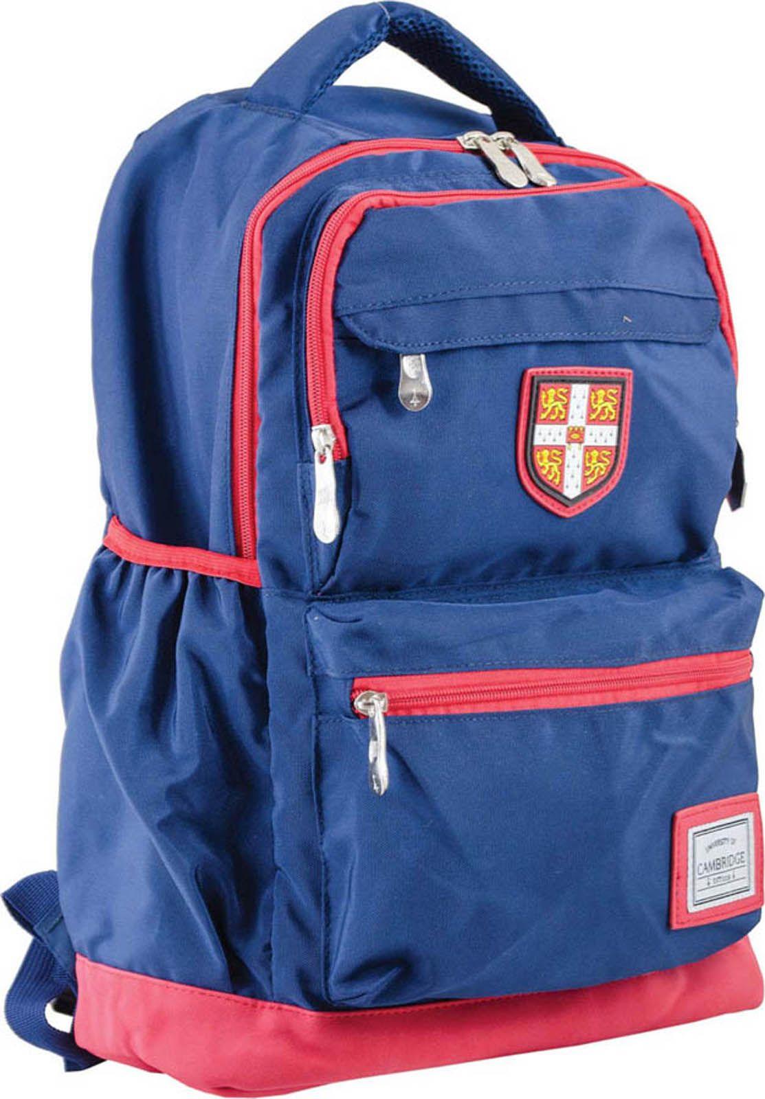 Рюкзак подростковый YES  CA 097, синий, 28*45*16