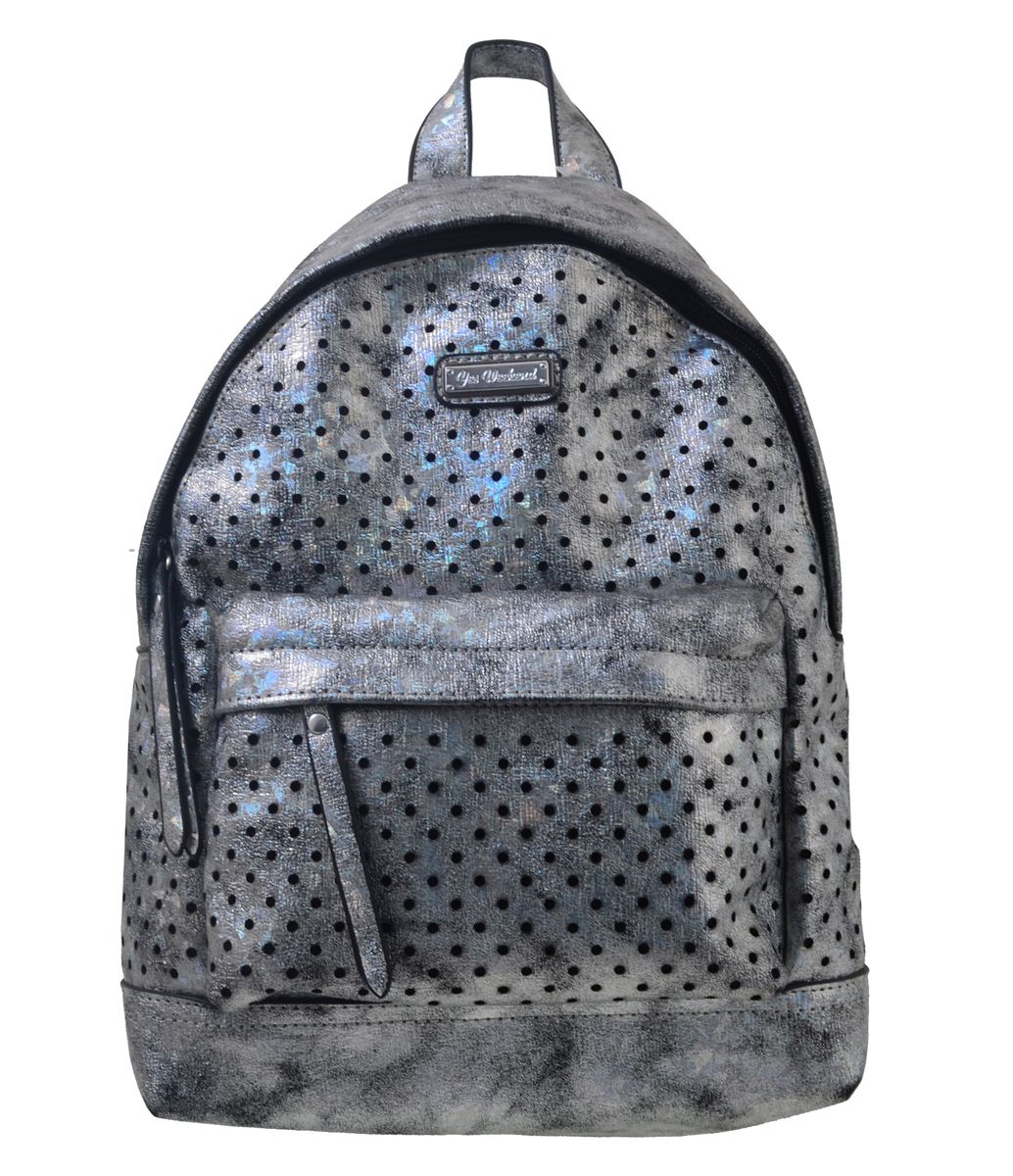 Сумка-рюкзак  YES, серый , 23.5*33*11см