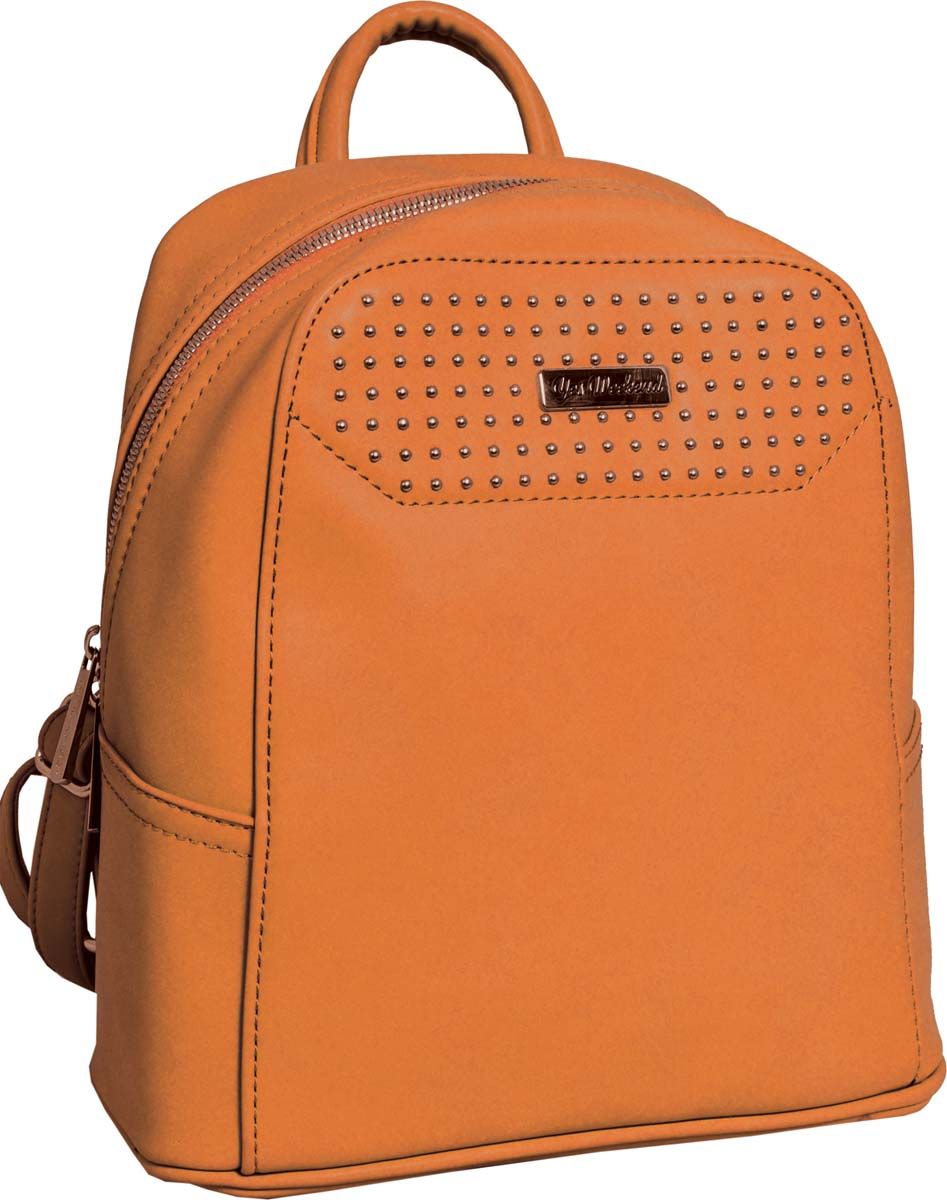 Сумка-рюкзак, оранжевая, 22*11*24см