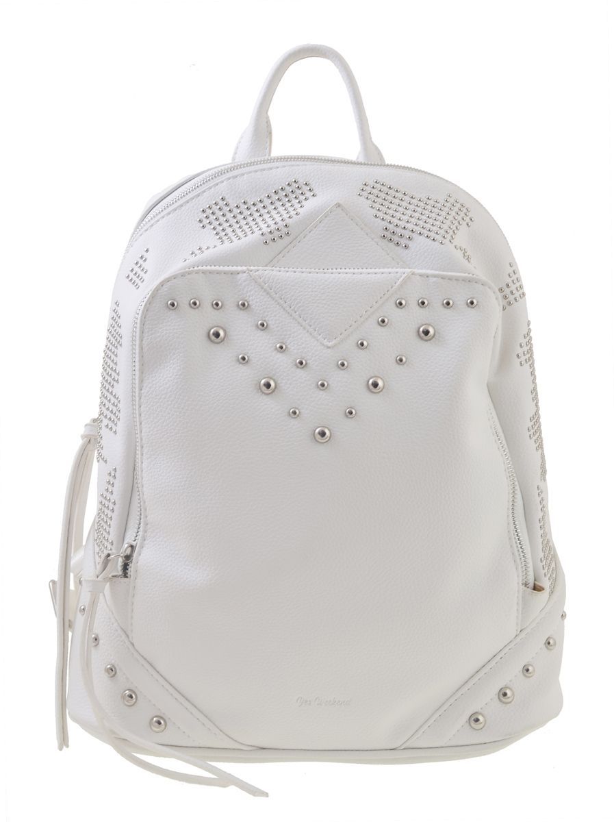 Сумка-рюкзак  YES, белый , 29*14*33см