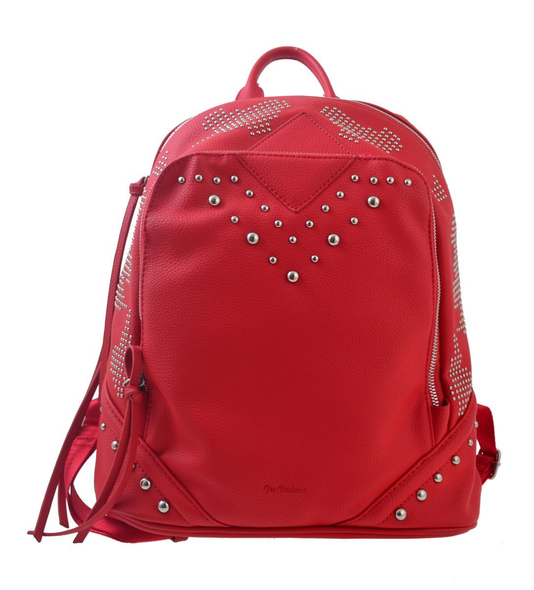 Сумка-рюкзак  YES, красный , 29*14*33см