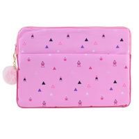 Чехол для ноутбука YES "Triango", розовый