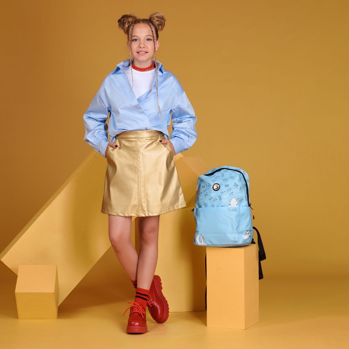 Рюкзак YES T-105 "ГУСЬ"