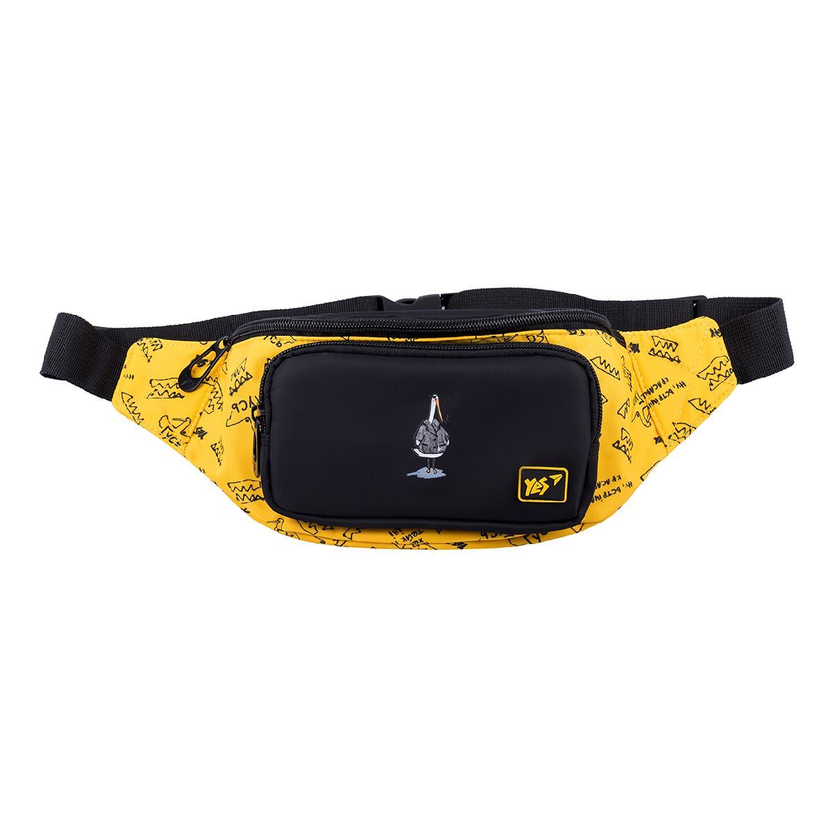 Сумка на пояс YES SP-27 Гусь, желтый