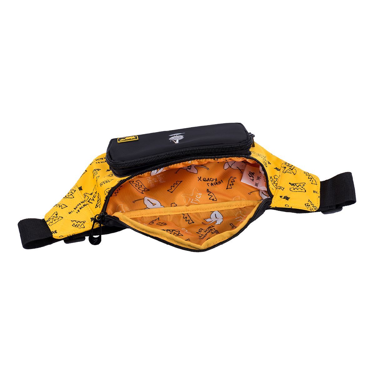 Сумка на пояс YES SP-27 Гусь, желтый