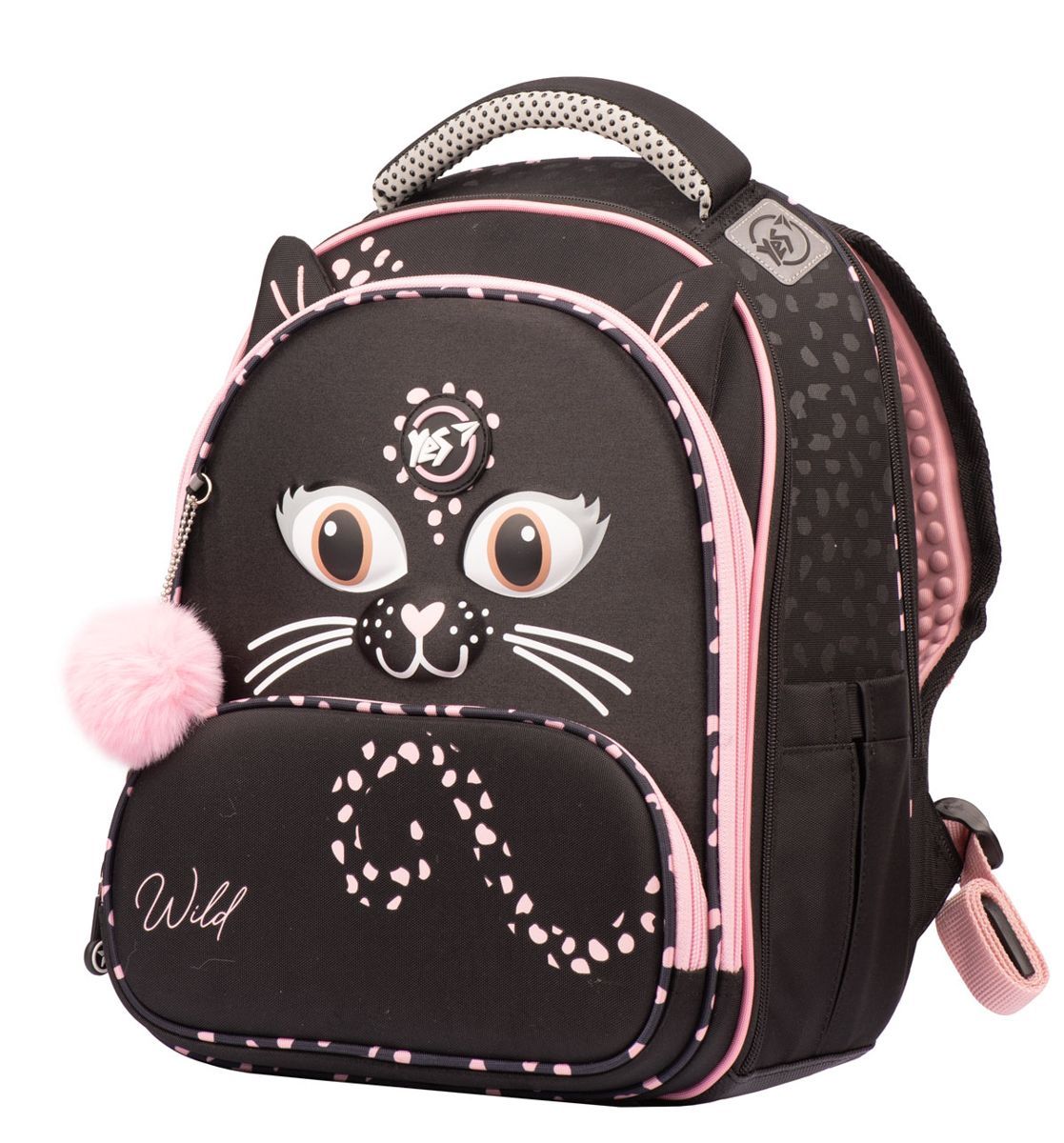 Рюкзак ортопедический YES S-30 JUNO ULTRA Premium Wild kitty
