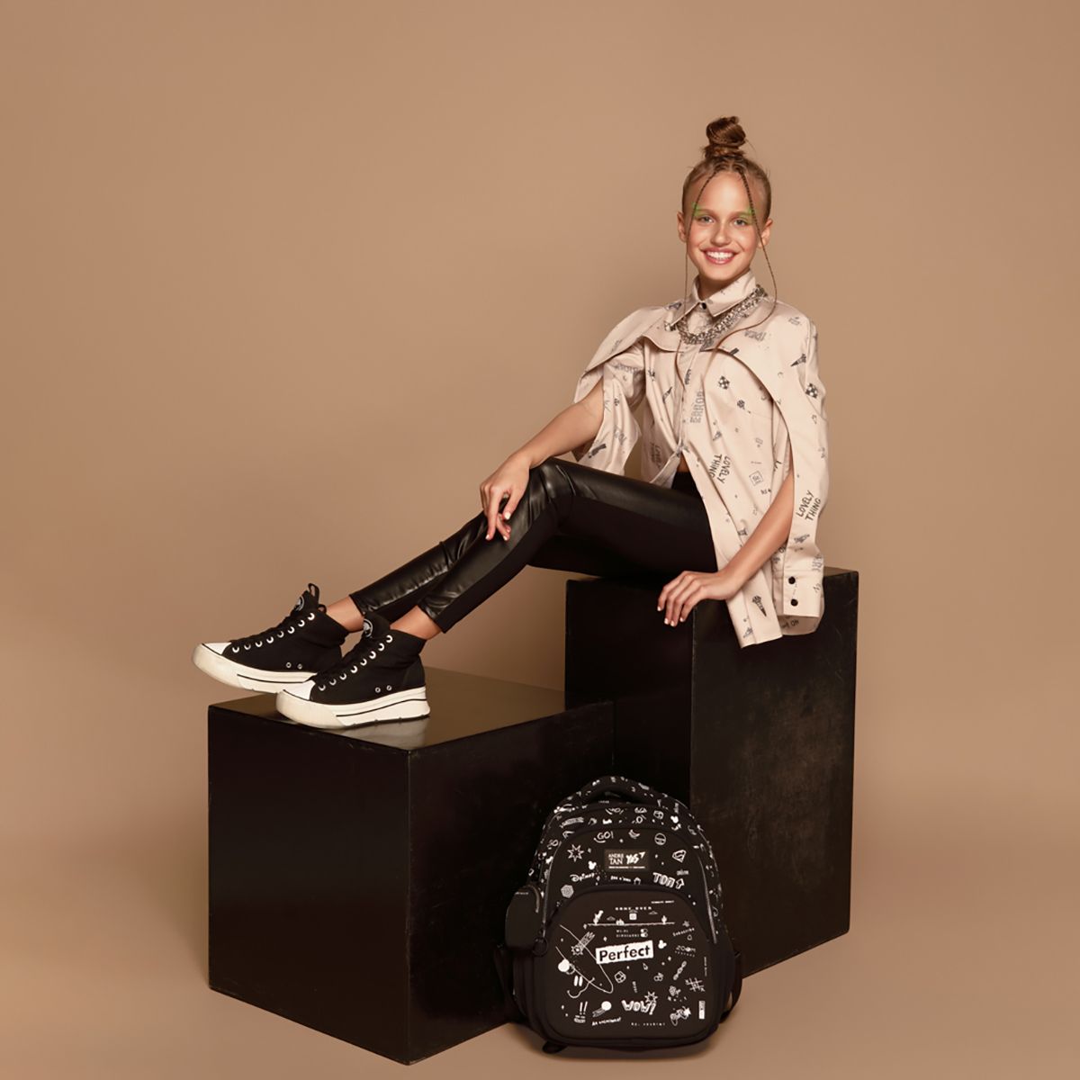 Рюкзак S-40 YES Andre Tan, черный