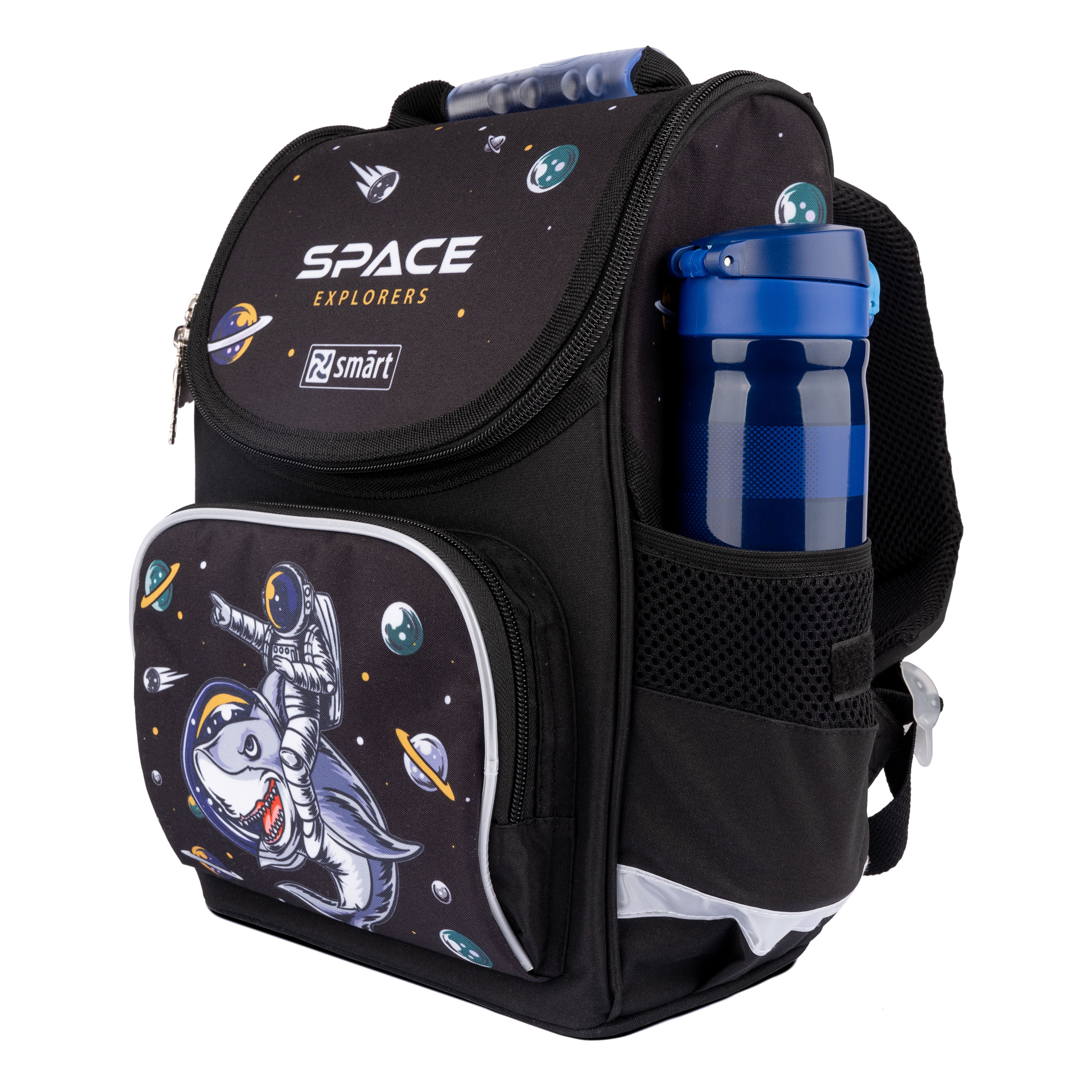 Рюкзак школьный каркасный Smart PG-11 Space Explorers