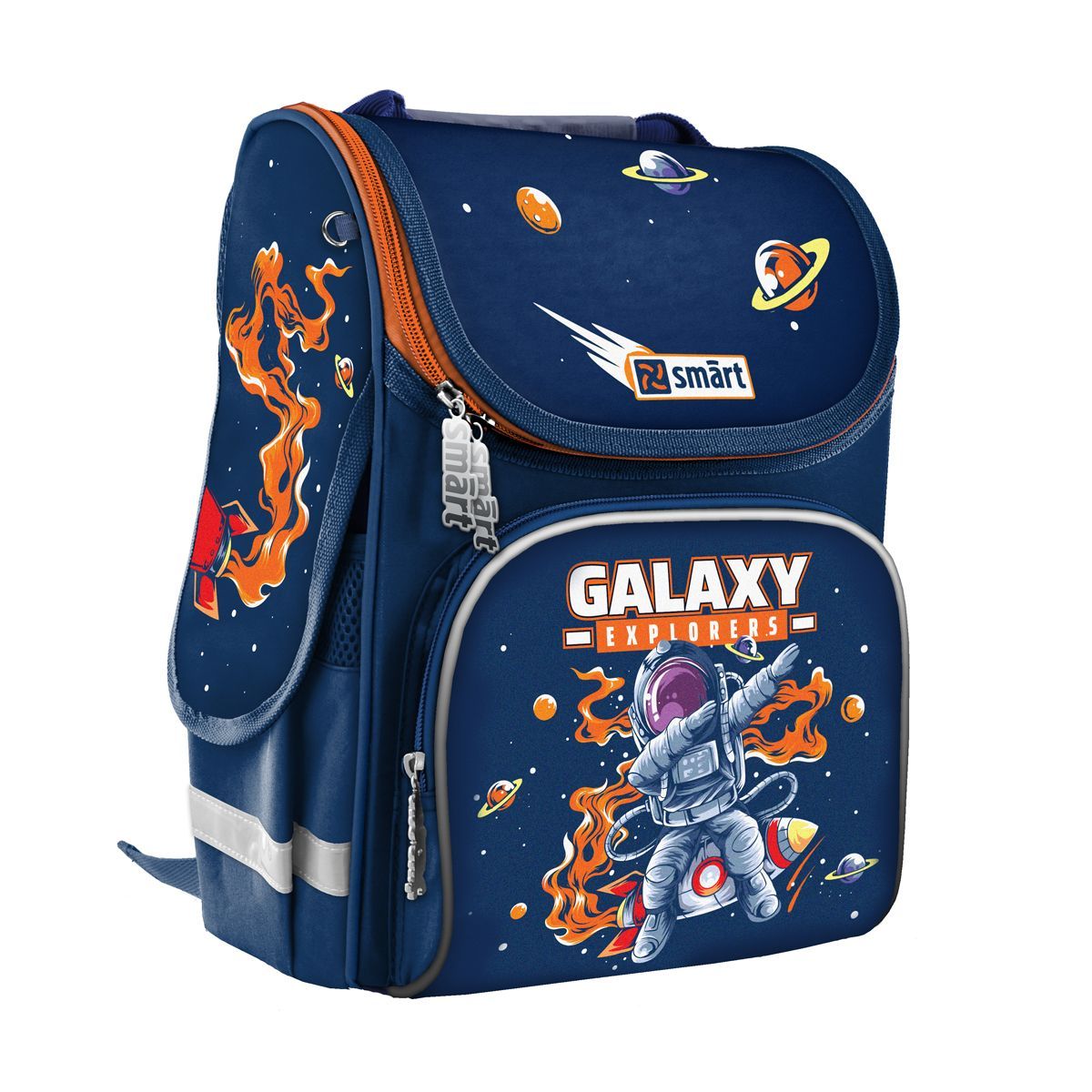 Рюкзак школьный каркасный Smart PG-11 Galaxy