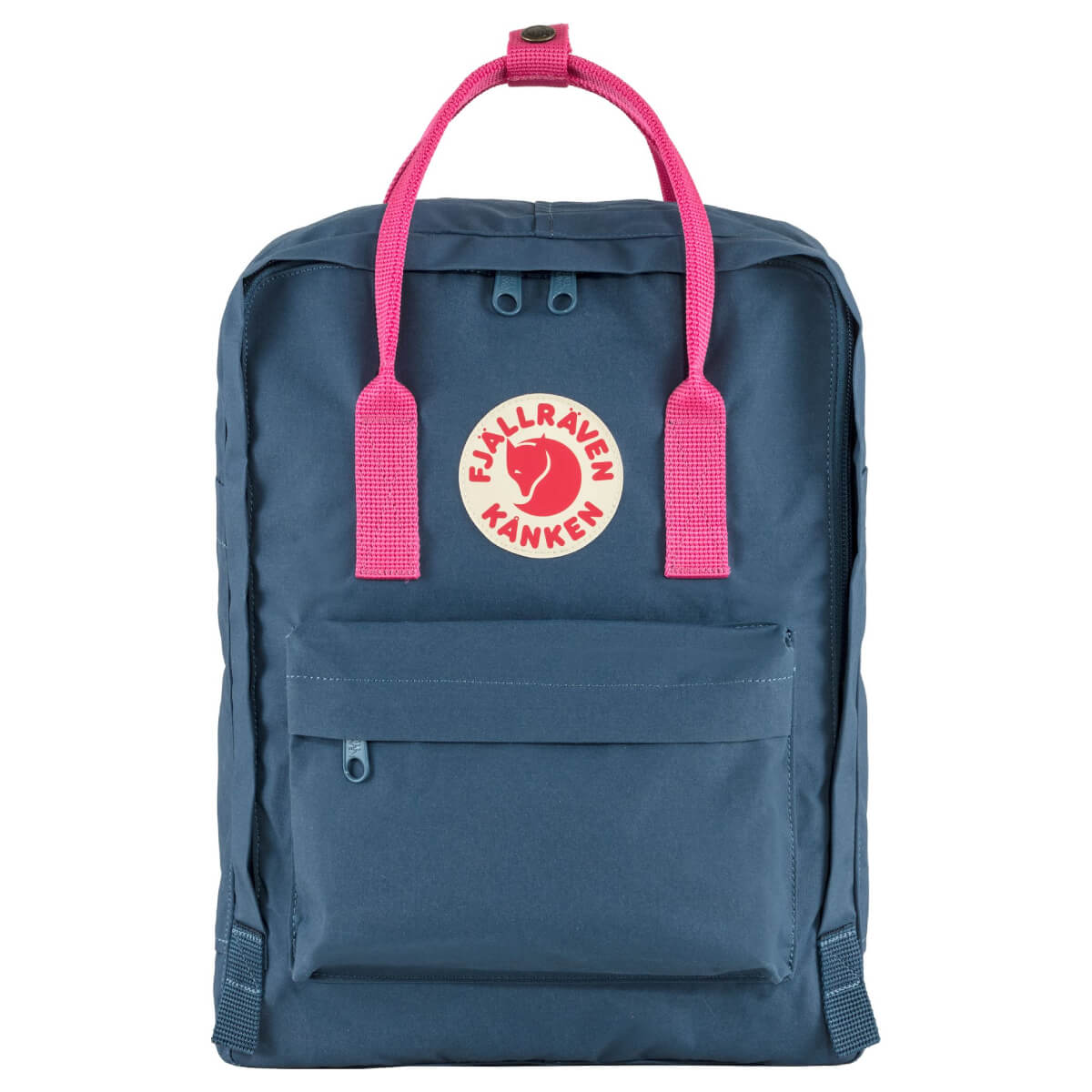 Городской рюкзак Fjallraven Kanken Royal Blue/Flamingo Pink 16 л 23510.540-450