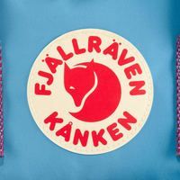 Городской рюкзак Fjallraven Kanken Rainbow Mini Air Blue/Rainbow Pattern 7 л 23621.508-907