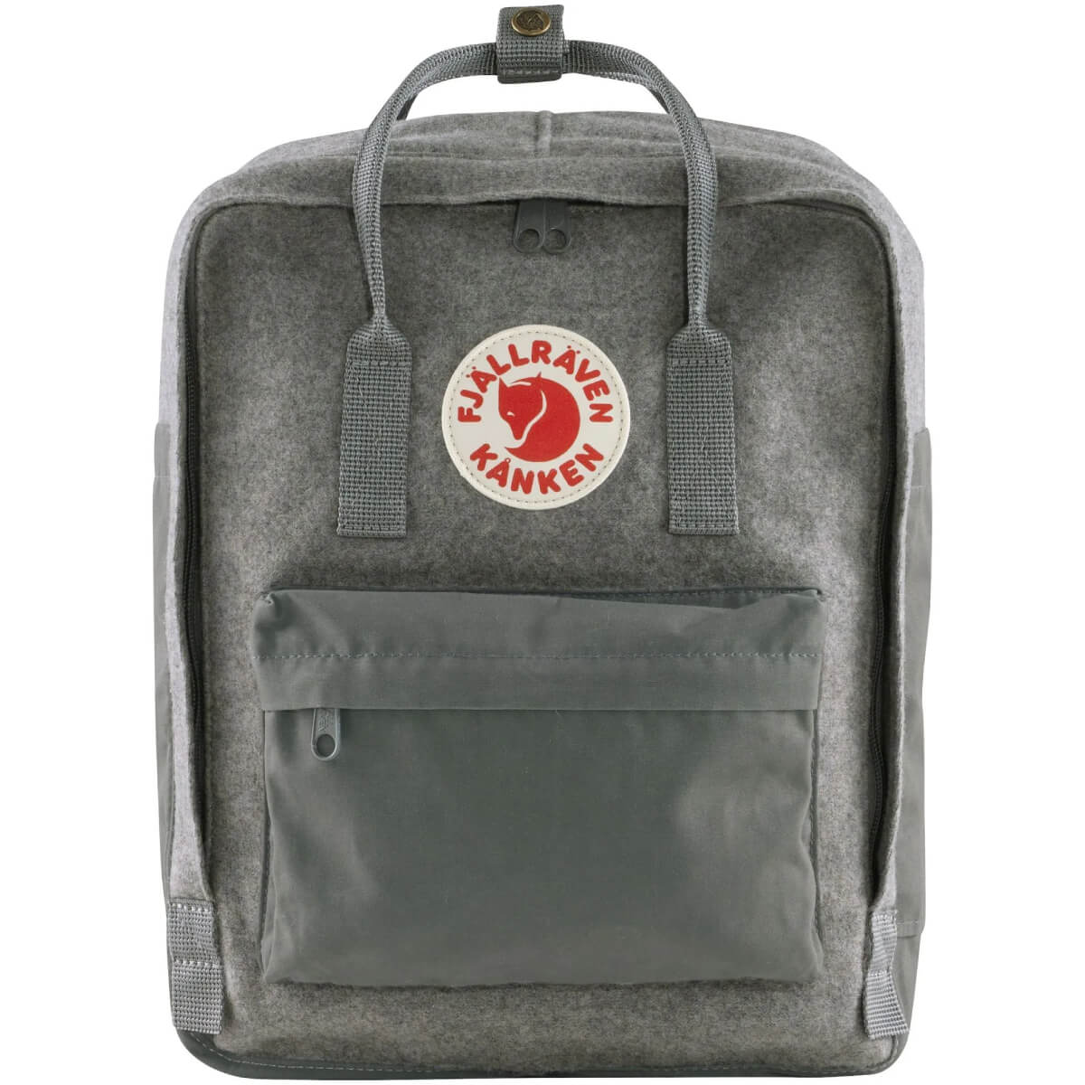 Городской рюкзак Fjallraven Kanken Re-Wool Granite Grey 16 л 23330.27
