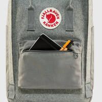 Городской рюкзак Fjallraven Kanken Re-Wool Laptop 15 Granite Grey 23328.27