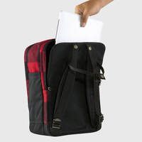 Городской рюкзак Fjallraven Kanken Re-Wool Laptop 15 Red/Black 23328.320-550