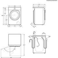 Стирально-сушильная машина ELECTROLUX EW7WR4684W