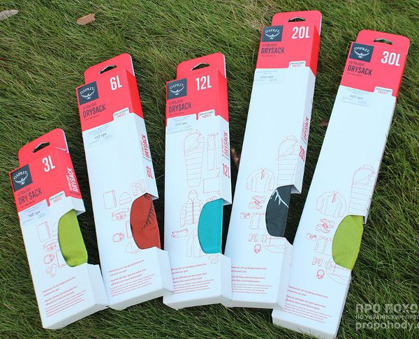 Гермомешок Osprey Ultralight Drysack 30 зелений (009.0031)