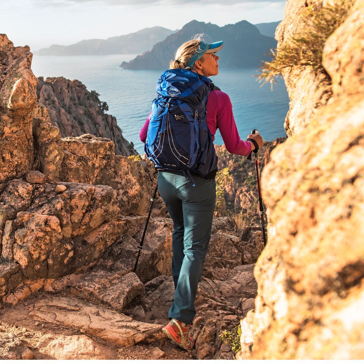 Рюкзак Osprey Eja 38 (2021) Equinox Blue фіолетовий