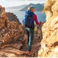 Рюкзак Osprey Eja 38 (2021) Equinox Blue фіолетовий