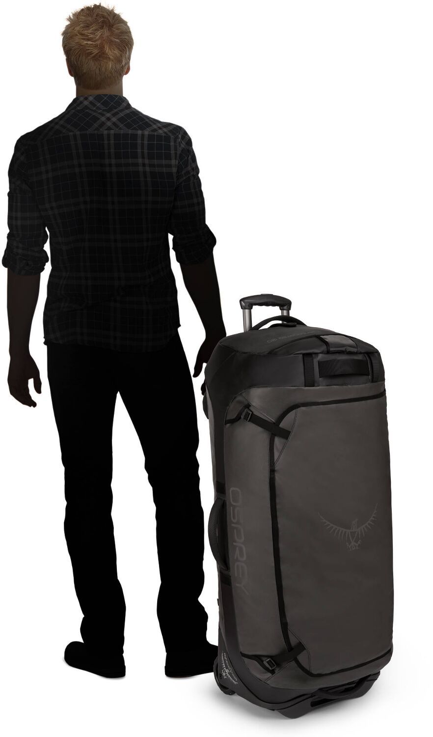 Сумка на колесах Osprey Rolling Transporter 120 (2020) сірий (Pointbreak Grey) (009.2229)