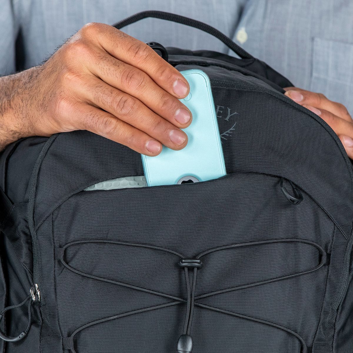 Рюкзак Osprey Quasar 28 Sentinel Grey - O/S - сірий (009.2067)