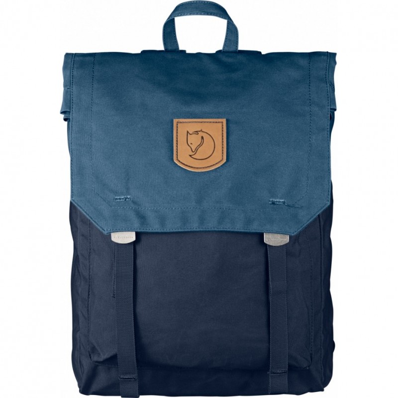 Городской рюкзак Fjallraven Foldsack No.1 Dark Navy/Uncle Blue 16л 24210.555-520