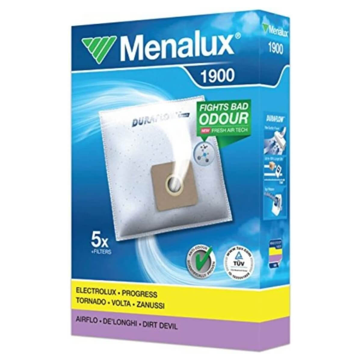 Мешки для пылесоса Menalux 1900 5 шт + фильтр