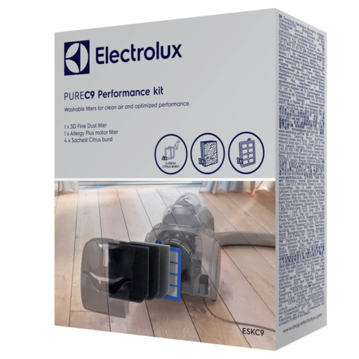 Набор фильтров для пылесоса Electrolux ESKC9