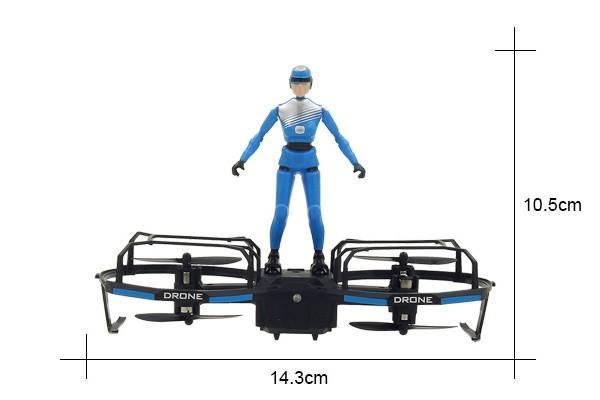 Квадрокоптер с фигуркой Broadream S11 с удержанием высоты BDM-S11-HOVER