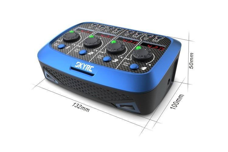 Зарядное устройство SkyRC Quattro Micro с/БП кватро для 1S Li-Pol аккумуляторов (SK-100079) SK-100079