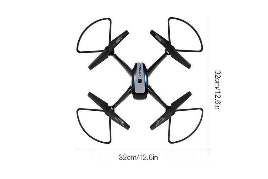 Квадрокоптер Helicute H820HW PETREL с камерой Wi-Fi и барометром (чёрный) HCT-H820HWb