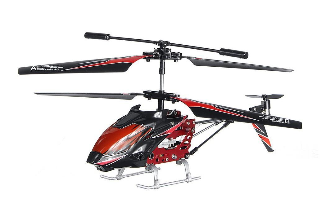 Вертолёт на радиоуправлении 3-к WL Toys S929 с автопилотом (красный) WL-S929r