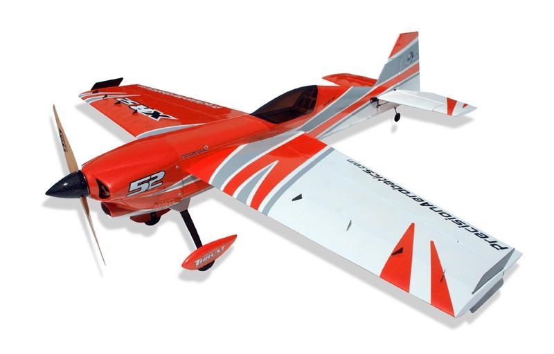 Самолёт радиоуправляемый Precision Aerobatics XR-52 1321мм KIT (красный) PA-XR52-RED