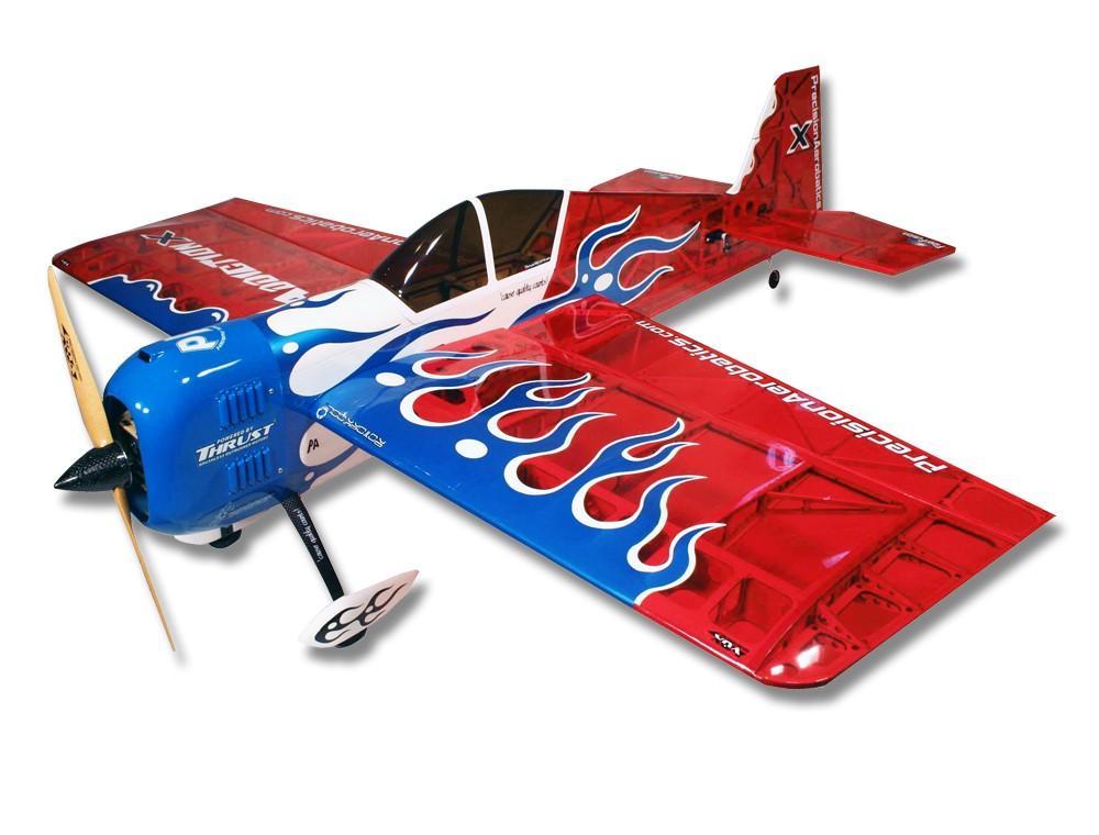 Самолёт радиоуправляемый Precision Aerobatics Addiction X 1270мм KIT (красный) PA-ADX-RED