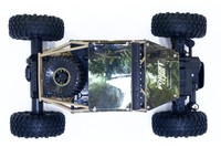 Машинка на радиоуправлении 1:18 HB Toys Краулер 4WD на аккумуляторе (зеленый) HB-PY1803B