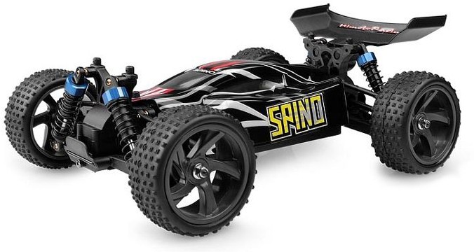 Радиоуправляемая модель Багги 1:18 Himoto Spino E18XB Brushed (черный) E18XBb