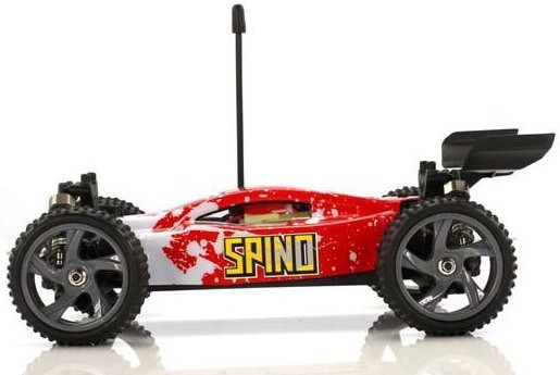 Радиоуправляемая модель Багги 1:18 Himoto Spino E18XB Brushed (красный) E18XBr