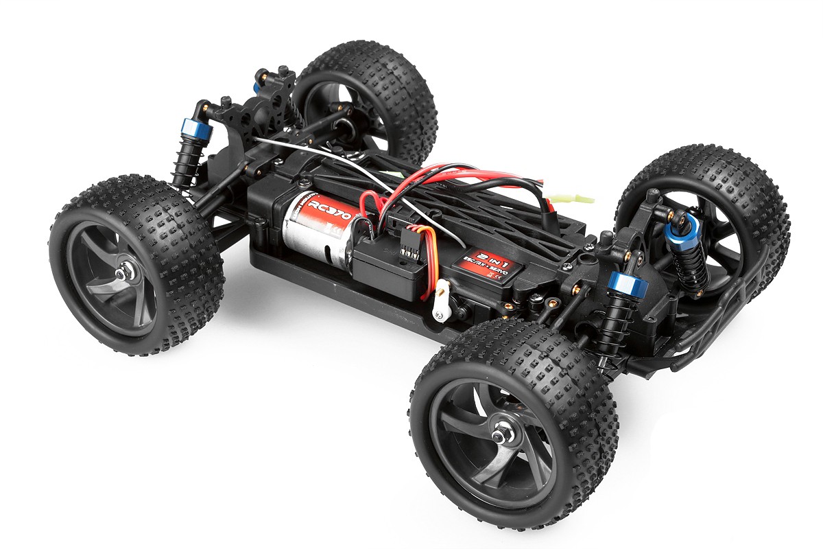 Радиоуправляемая модель Трагги 1:18 Himoto Centro E18XT Brushed (черный) E18XTb