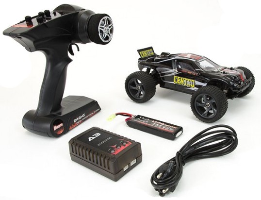 Радиоуправляемая модель Трагги 1:18 Himoto Centro E18XT Brushed (черный) E18XTb