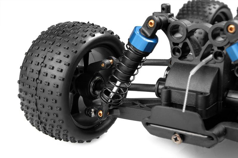 Радиоуправляемая модель Трагги 1:18 Himoto Centro E18XT Brushed (белый) E18XTw