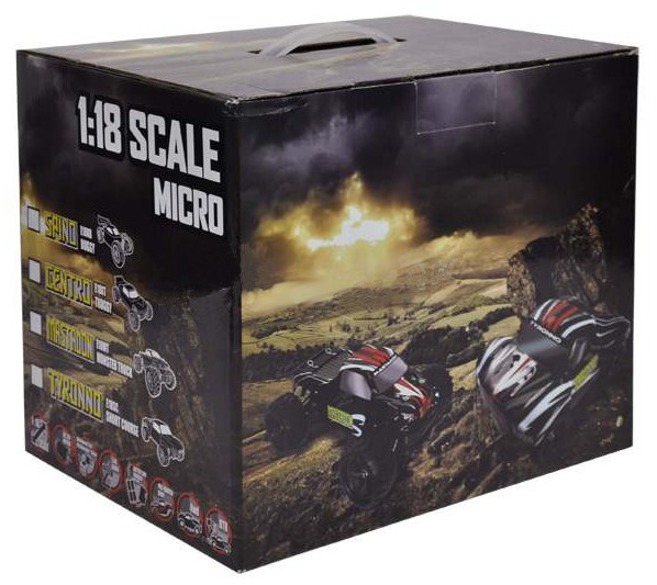 Радиоуправляемая модель Трагги 1:18 Himoto Centro E18XT Brushed (белый) E18XTw