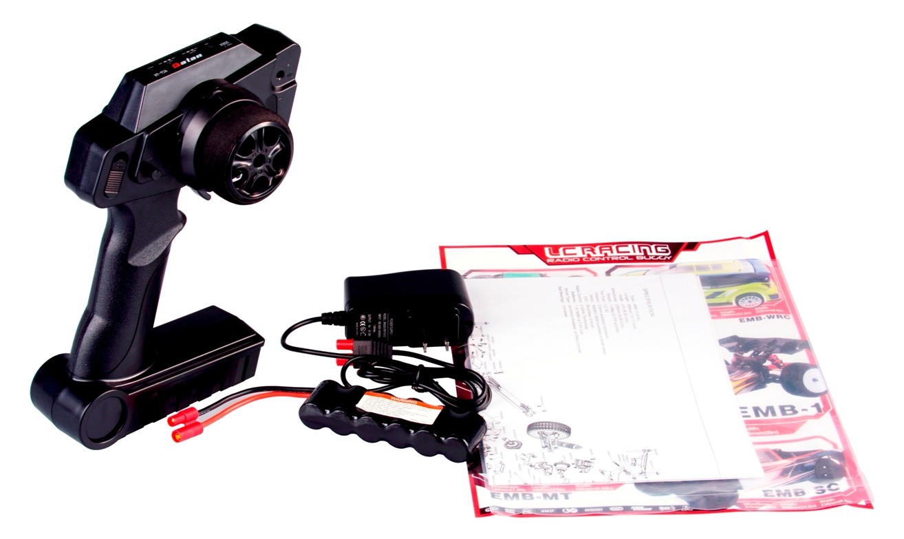 Трагги 1:14 LC Racing TGH бесколлекторная (белый) LC-TGH-WHT