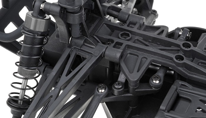 Радиоуправляемая модель Монстр 1:10 Himoto Bowie E10MT Brushed (зеленый) E10MTg