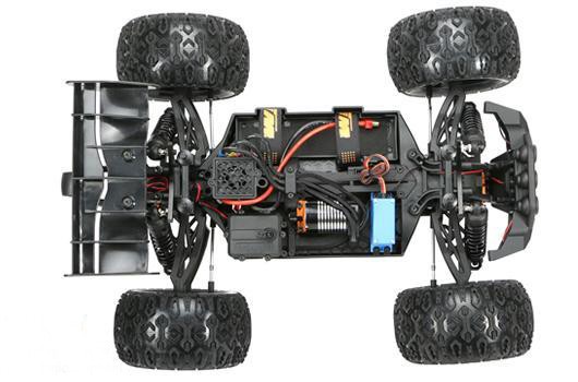 Автомодель р/у монстр 1:10 Team Magic E5HX ARTR  (красный) TM510003R